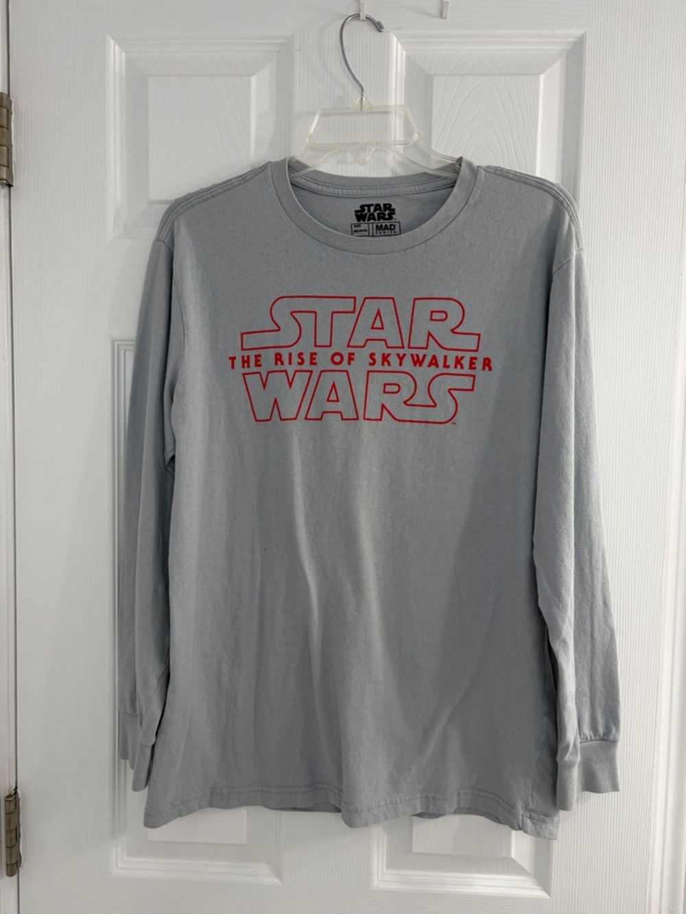 Star Wars Grey Long Sleeve with Red Logo